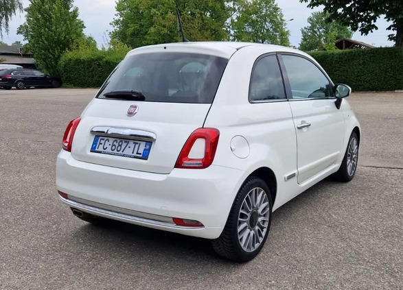 Fiat 500 cena 47800 przebieg: 80000, rok produkcji 2018 z Bytom małe 232